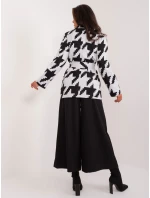 LK PL 509550 kabát.19X šedá černá LK PL 509550 kabát.19X šedá černá