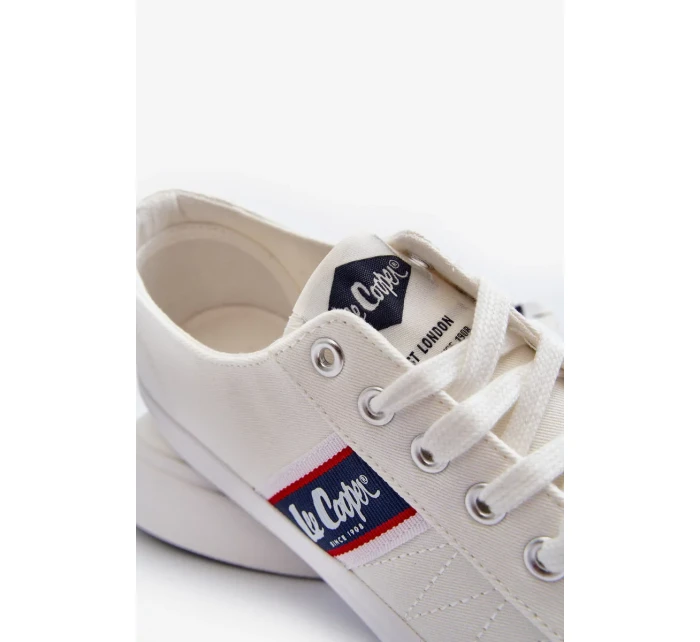 Pánské tenisky Lee Cooper Bílé Pánské tenisky Lee Cooper Bílé