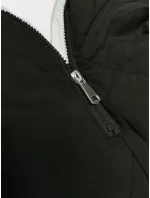 Army-béžová prošívaná zimní bunda s kožešinovou podšívkou Way Mode (WD202308) Army-béžová prošívaná zimní bunda s kožešinovou podšívkou Way Mode (WD202308)