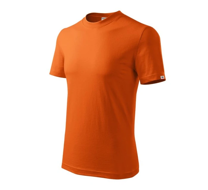 Základní unisex tričko (oranžové (štítek značky))