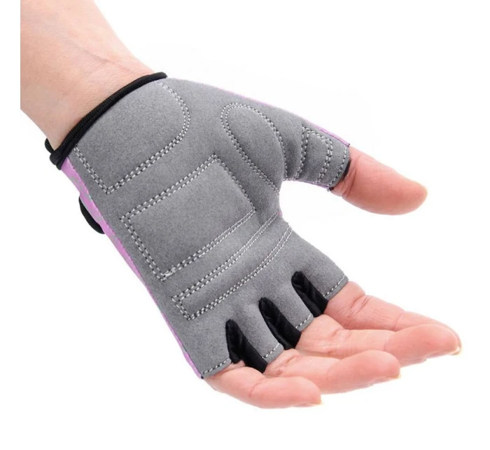 Cyklistické rukavice Meteor Flower Jr 23374