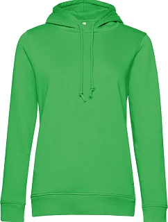 B&C Inspire Hooded /women_° Dámská mikina s kapucí 01.W34B apple green