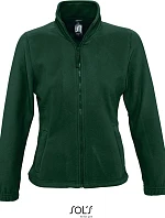 SOL'S North Women Dámská fleecová bunda 25.5450 fir green