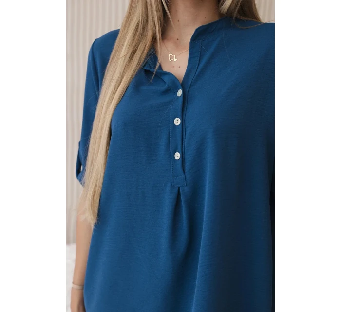 Halenka s prodlouženým zadním dílem námořní Halenka s prodlouženým zadním dílem námořní