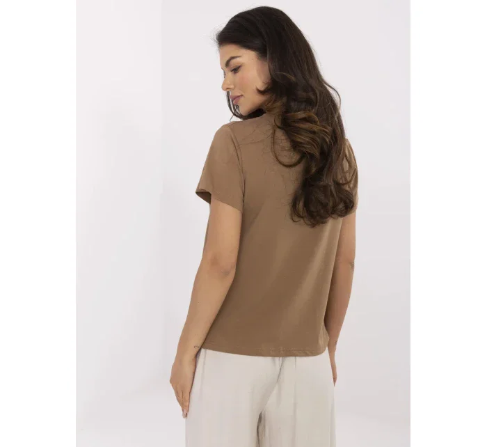 T shirt CLM TS model 21116882 jasny brązowy - FPrice