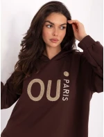 Bluza IT BL model 21378783 ciemny brązowy - FPrice