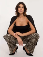 Kalhoty LK SP model 20556871 černé a béžové - FPrice