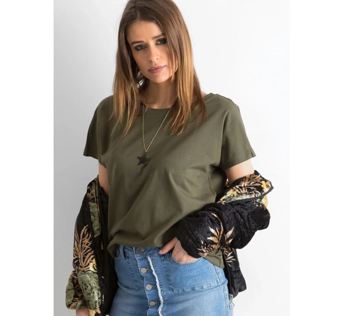 Tričko RV TS 4662.28P khaki