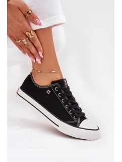 Dámské nízké tenisky Big Star – černé