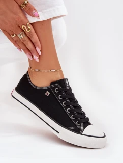 Dámské nízké tenisky Big Star – černé