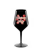 Personalizovaná nerozbitná sklenice s ovocem a textem 