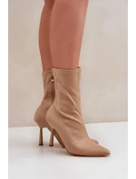 Boty na podpatku model 204699 Step in style Boty na podpatku model 204699 Step in style