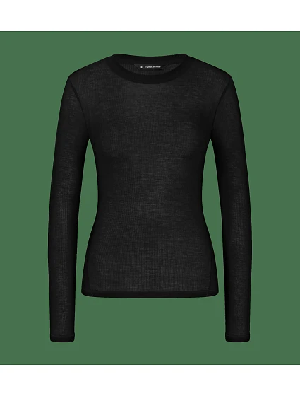 Beauty Layers Top LSL Crew Neck - Black - TRIUMPH Black - TRIUMPH