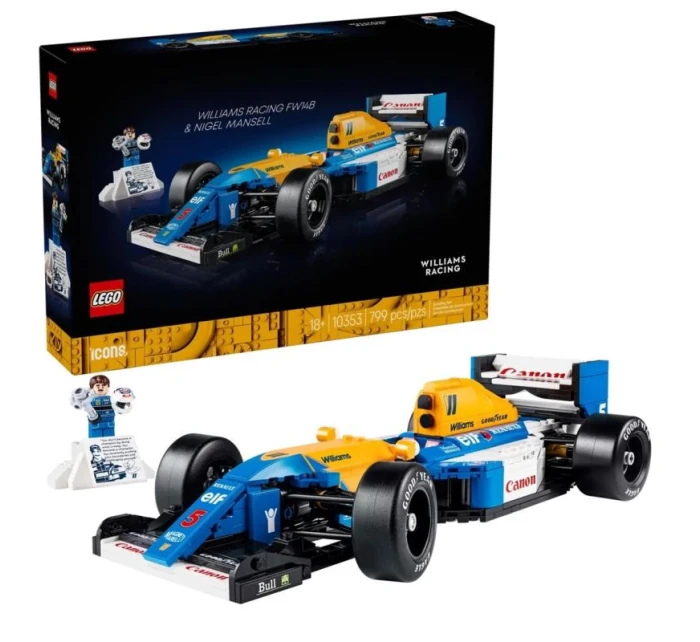 LEGO ICONS 10353 Williams Racing FW14B a Nigel Mansell LEGO ICONS 10353 Williams Racing FW14B a Nigel Mansell