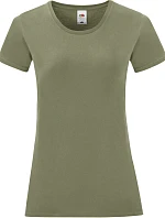 Fruit of the Loom Lady-Fit Iconic 150 T Dámské tričko 16.1432 classic olive