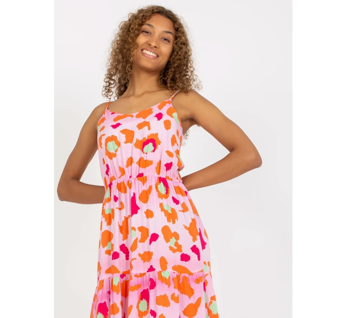 Šaty D73781M30313A světle růžové