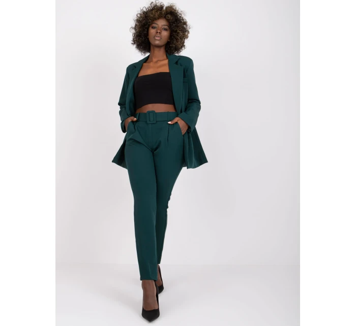 DHJ kalhoty SP model 17116440 tmavě zelená - FPrice