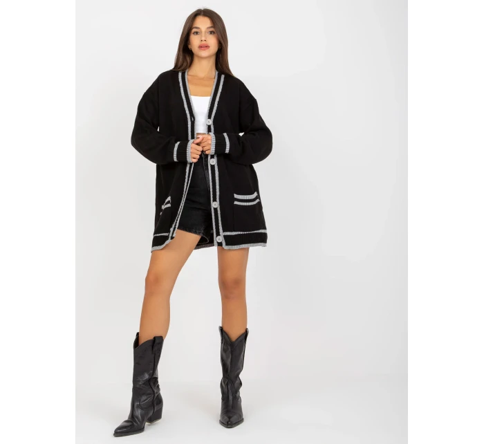 Dámský svetr LC SW model 17655143 černý - FPrice