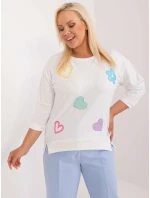 Bluzka RV BZ model 21271993 ecru - FPrice