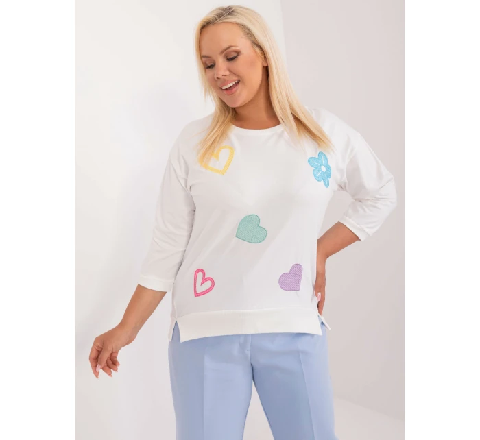 Bluzka RV BZ model 21271993 ecru - FPrice