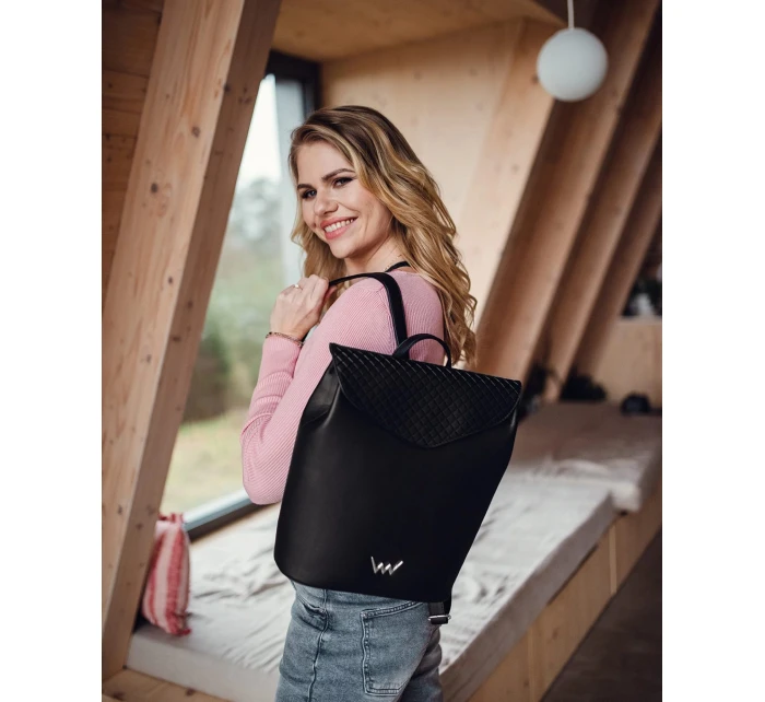 Městský batoh VUCH Joanna Diamond Black Městský batoh VUCH Joanna Diamond Black