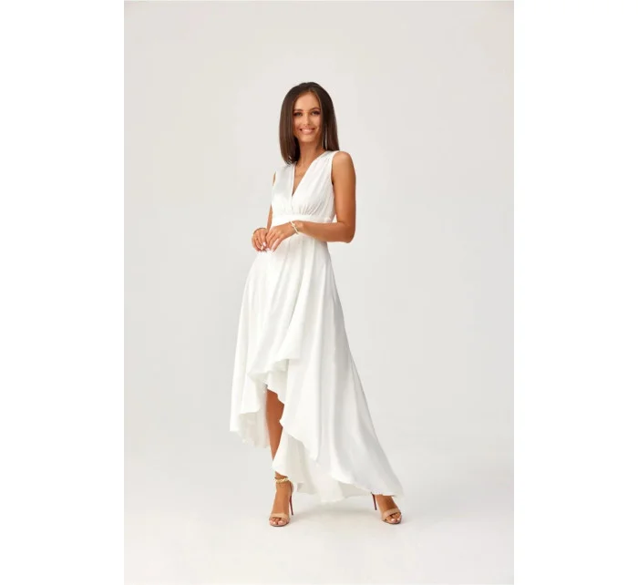 Večerní šaty SUK0410 bílé - Roco Fashion