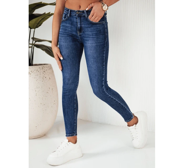 Dámské kalhoty STEPHINE modré FashionStreet UY1845