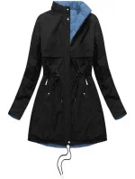 DWUSTRONNA DAMSKA KURTKA ZIMOWA Z KAPTUREM model 21241845 - MHM