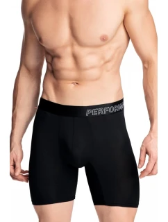 Pánské boxerky model 21308710 Leg long black - Atlantic