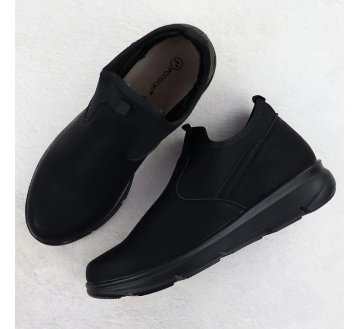 Dámské nízké kozačky černé Potocki 25-90356