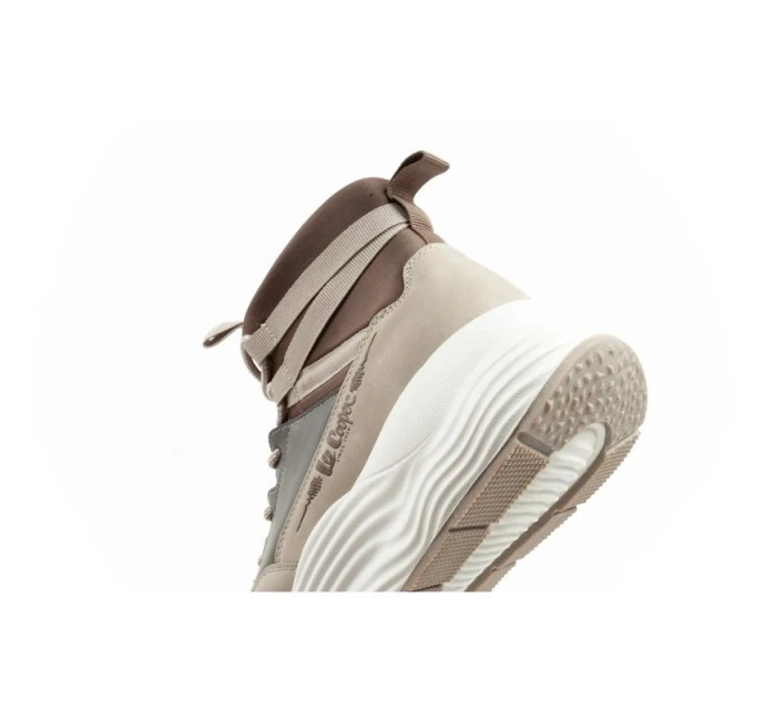 Lee Cooper dámské sportovní boty tenisky módní pohodlné za kotník béžové dámské