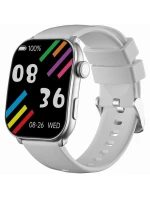 Dámské chytré hodinky GRAVITY GT28-10 Řemínek + náramek Bílá Stříbrná Dámské chytré hodinky GRAVITY GT28-10 Řemínek + náramek Bílá Stříbrná