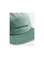 Čepice PEAK PERFORMANCE Cord Cap, zelená barva