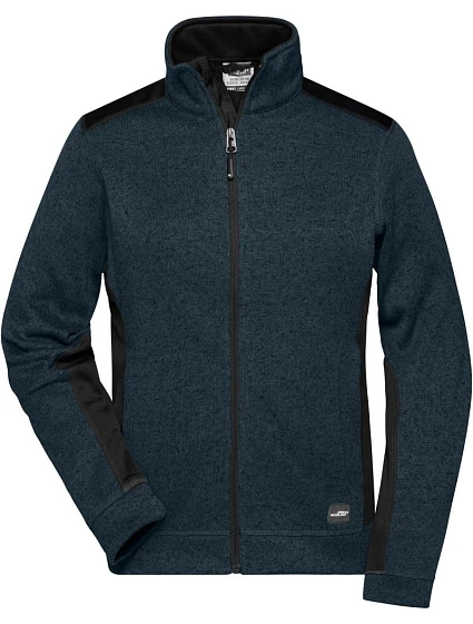 Daiber JN 861 Dámská pracovní pletená fleece bunda - Strong 02.0861 navy/navy
