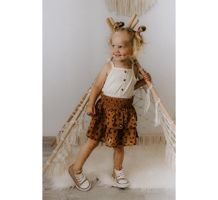 Dětské vysoké tenisky Růžové zlato Catrina Dětské vysoké tenisky Růžové zlato Catrina