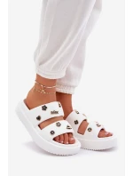 Pěnové Dámské Pantofle S Bílé model 21683408 - Boto Pěnové Dámské Pantofle S Bílé model 21683408 - Boto