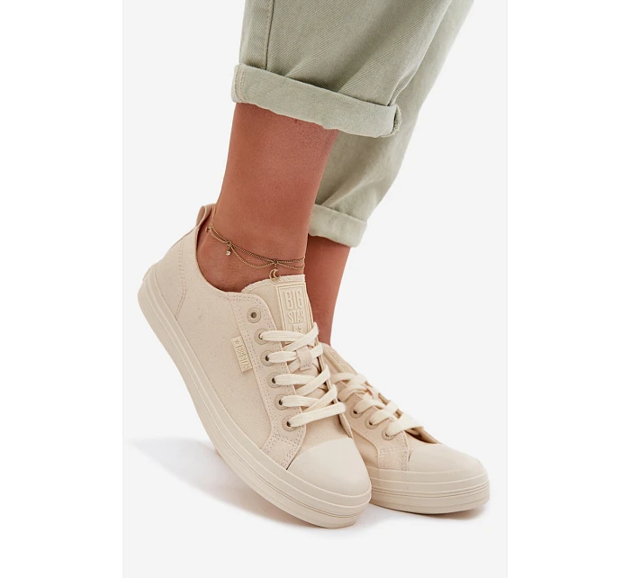 Dámské tenisky Big Star model 22042680 Béžové - Big Star Shoes