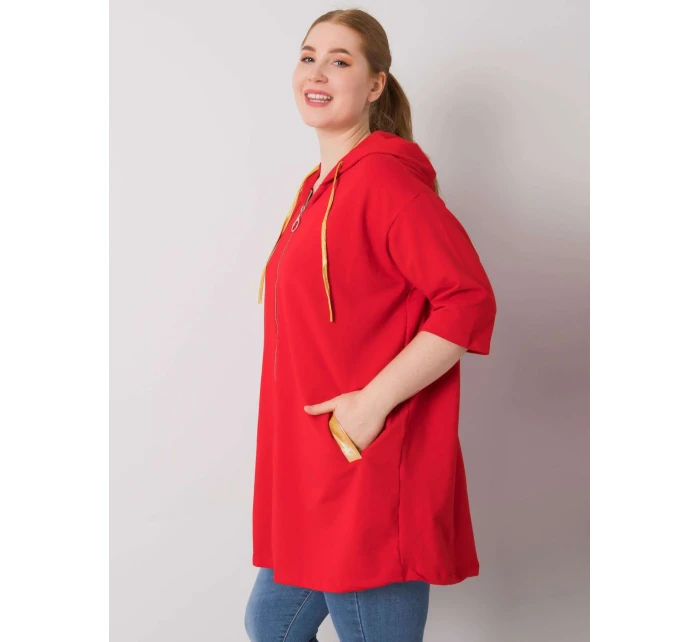 Mikina RV BL 6863.59P červená