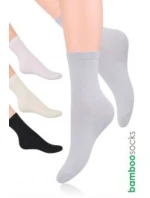 Hladké dámské ponožky 108