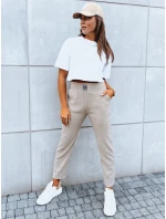 Dámské tepláky béžové Dstreet model 21970893 - FashionStreet