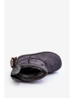 Dívčí Sněhové Boty S Šedá model 21636372 - Boto