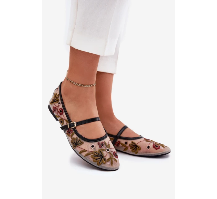 Baleríny S A Páskem Černé model 21699850 - Boto Baleríny S A Páskem Černé model 21699850 - Boto