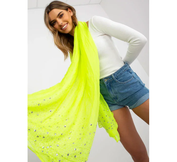 Dámský šátek AT CH LA12813 fluo yellow