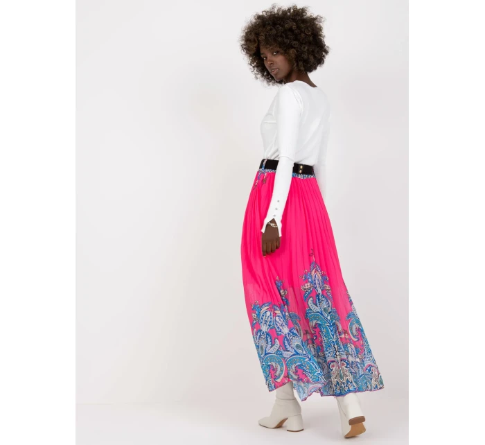 DHJ sukně SD 10620B.43 tmavě růžová