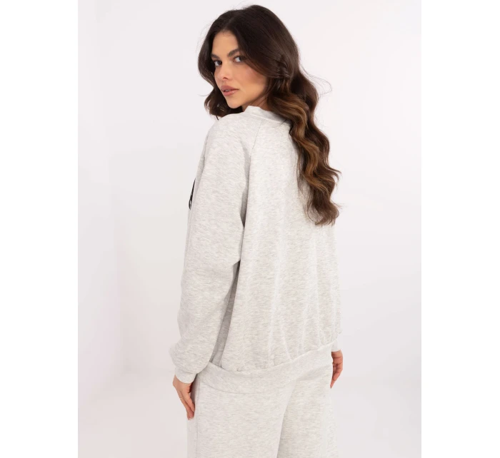 Bluza EM BL jasny szary model 20822515 - FPrice Bluza EM BL jasny szary model 20822515 - FPrice