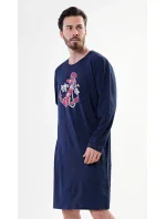 Pánská noční košile s dlouhým rukávem Kotva Pánská noční košile s dlouhým rukávem Kotva