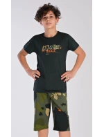 Dětské pyžamo kapri Army
