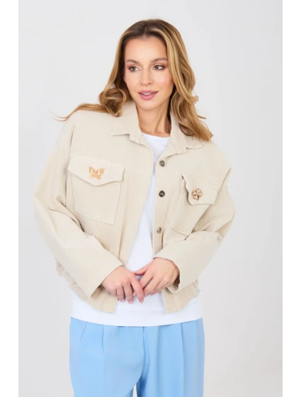 ~Kurtka sztruksowa model 224979 Rue Paris