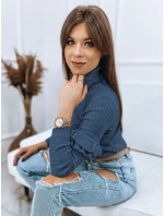 Dámský svetr modrý Dstreet model 21964204 - FashionStreet Dámský svetr modrý Dstreet model 21964204 - FashionStreet