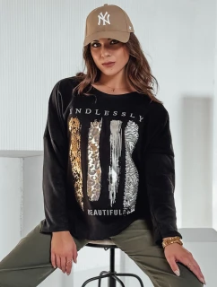 dámská halenka oversize černá Dstreet model 21982021 - FashionStreet